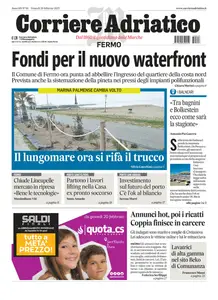 Corriere Adriatico Fermo - 28 Febbraio 2025