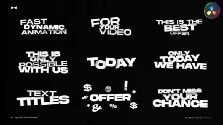 Dynamic Text Animation \ DR 53669299