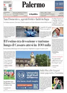 la Repubblica Palermo - 13 Luglio 2025