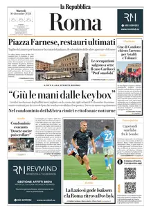 la Repubblica Roma - 10 Dicembre 2024