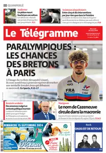 Le Télégramme Quimperlé - 28 Août 2024