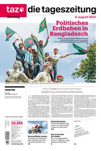 taz die tageszeitung  - 06 August 2024