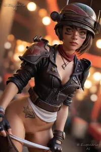 Moze, Borderlands (AI Generated)