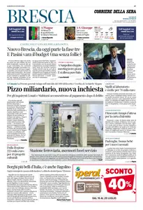 Corriere della Sera Brescia - 12 Luglio 2025