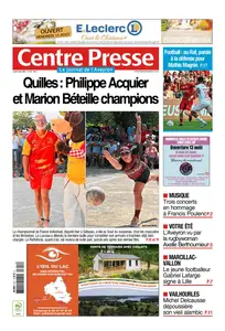 Centre Presse Aveyron - 11 Août 2025