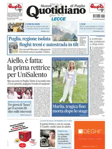 Quotidiano di Puglia Lecce - 9 Luglio 2025