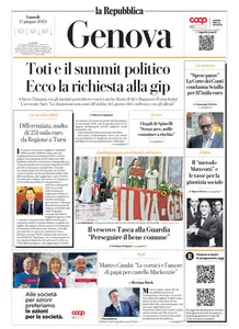 la Repubblica Genova - 17 Giugno 2024