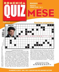 Domenica Quiz Mese N.353 - Maggio 2025