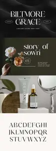 Biltmore Grace Elegant Serif Font ZF7AU59