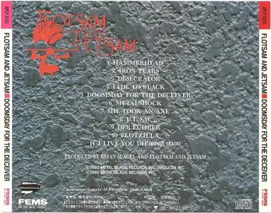 Flotsam and Jetsam - Doomsday For The Deceiver (1986)