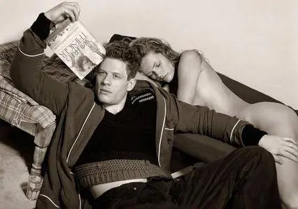 Edita Vilkeviciute and James Norton by Bruce Weber for VMAN Fall/Winter 2017