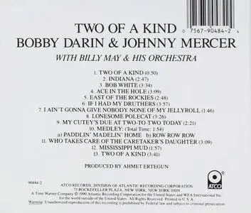 Bobby Darin, Johnny Mercer, Billy May & His Orchestra - Two of a Kind (1961/1990)