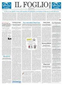 Il Foglio - 7 Aprile 2017