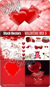 Valentine mix 5 - Stock Vector