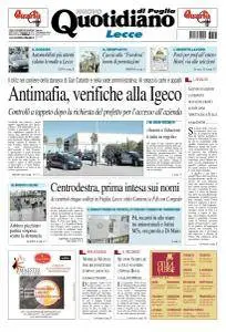 Quotidiano di Puglia Lecce - 23 Gennaio 2018