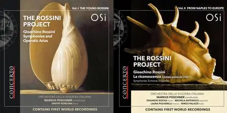 Orchestra della Svizzera Italiana & Markus Poschner - The Rossini Project, Vol. 1 & 2 (2019-2020)