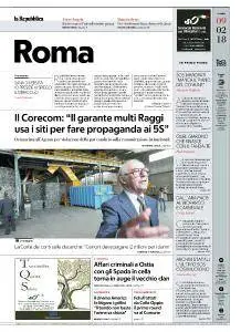 la Repubblica Roma - 9 Febbraio 2018