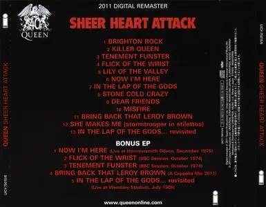 Queen - Sheer Heart Attack (1974) [2CD, 40th Anniversary Edition]