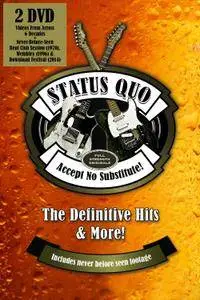 Status Quo: Accept No Substitute - The Definitive Hits (2015) [2x DVD9]
