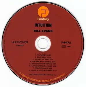 Bill Evans - Intuition (1974) {2012 Japan SHM-CD Mini LP 24-96 Remaster UCCO-90133}