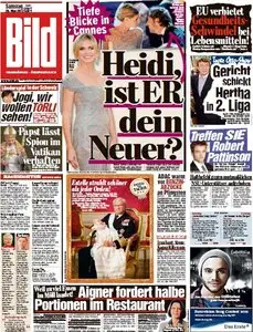 Bild Zeitung vom 26. Mai 2012