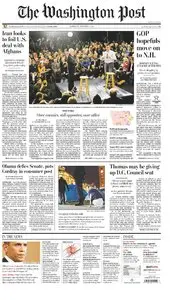 WASHINGTON POST JANUARY 5 2012