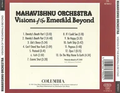 Mahavishnu Orchestra - Visions Of The Emerald Beyond (1975) {Columbia}