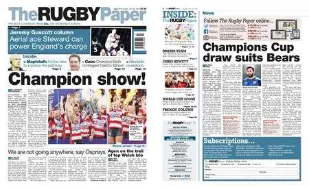The Rugby Paper – June 25, 2023
