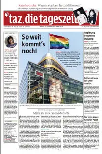 Tageszeitung TAZ vom 309 November 2012