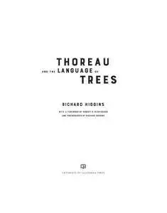 Thoreau and the Language of Trees