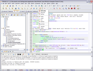 WinEdt v6.0.20110315 Portable