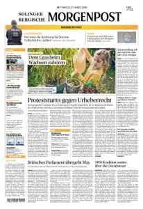 Solinger Morgenpost – 27. März 2019