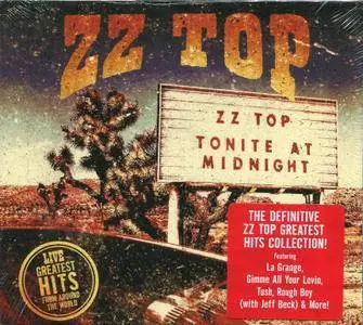 zz top live greatest hits around the world album cover