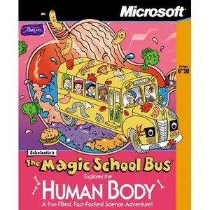 Magic School Bus Explores the Human Body (PC Edu-Game)