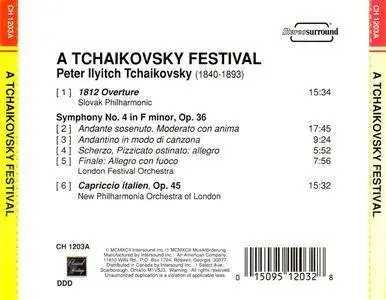 VA - A Tchaikovsky Festival (1992) {Classical Heritage/Intersound} **[RE-UP]**