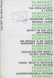 New Humanist - The Humanist, July 1971