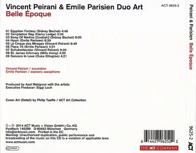 Vincent Peirani & Emile Parisien - Belle Epoque (2014) {ACT}