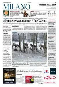 Corriere della Sera Milano - 18 Gennaio 2022