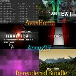After Effects Projects - Rerendered Bundle