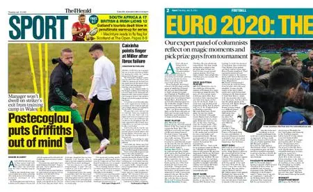 The Herald Sport (Scotland) – July 15, 2021