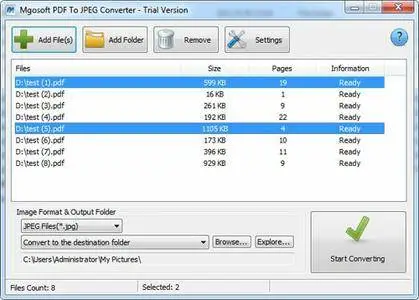 Mgosoft PDF To JPEG Converter 11.4.0