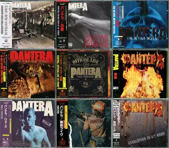 Pantera - Japanese Collection (6 albums + 3 CDS) (1990-2001) RE-UP