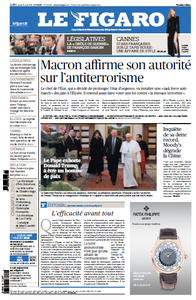 Le Figaro du Jeudi 25 Mai 2017