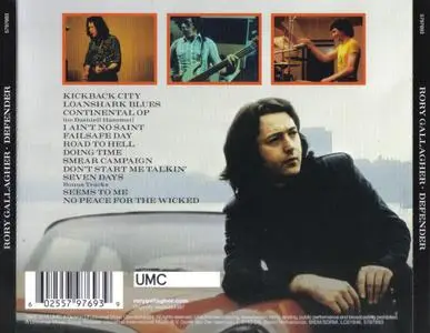 Rory Gallagher - Defender (1987) {2018 Original recording remastered, UMC 5797693}