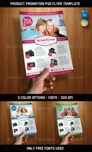GraphicRiver Product Promotion PSD Flyer Template