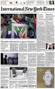 International New York Times Dezember 11 2013
