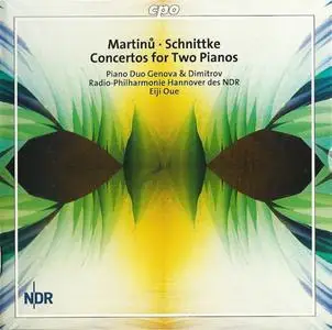 Piano Duo Genova & Dimitrov - Martinů, Schnittke: Concertos for Two Pianos (2002)
