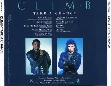 Climb - Take A Chance (1988) [Japan]