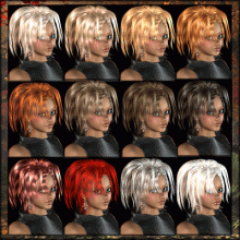 Autumn Hair for V4/A4/A3