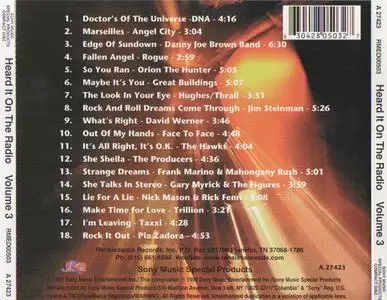 VA - Heard It On The Radio Vol. 3 (1999) {Renaissance/Sony Music Special Products}